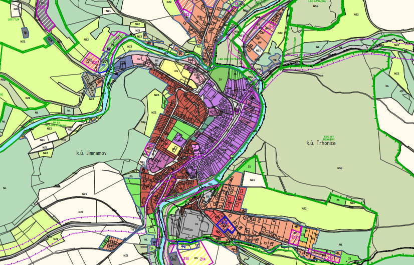 Územní plán JIMRAMOV – opakované veřejné projednání
